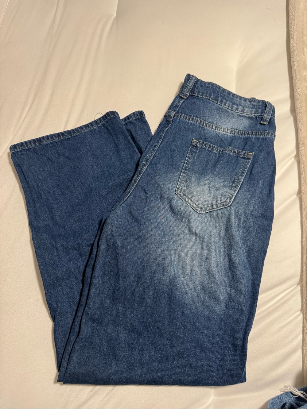 Classic Men's Blue Denim Jeans